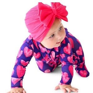 Posh Peanut “Linet”Ruffle Bum Footie